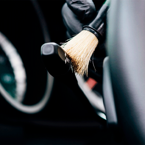 Kit de 3 Brochas de Limpieza Auto Detailing